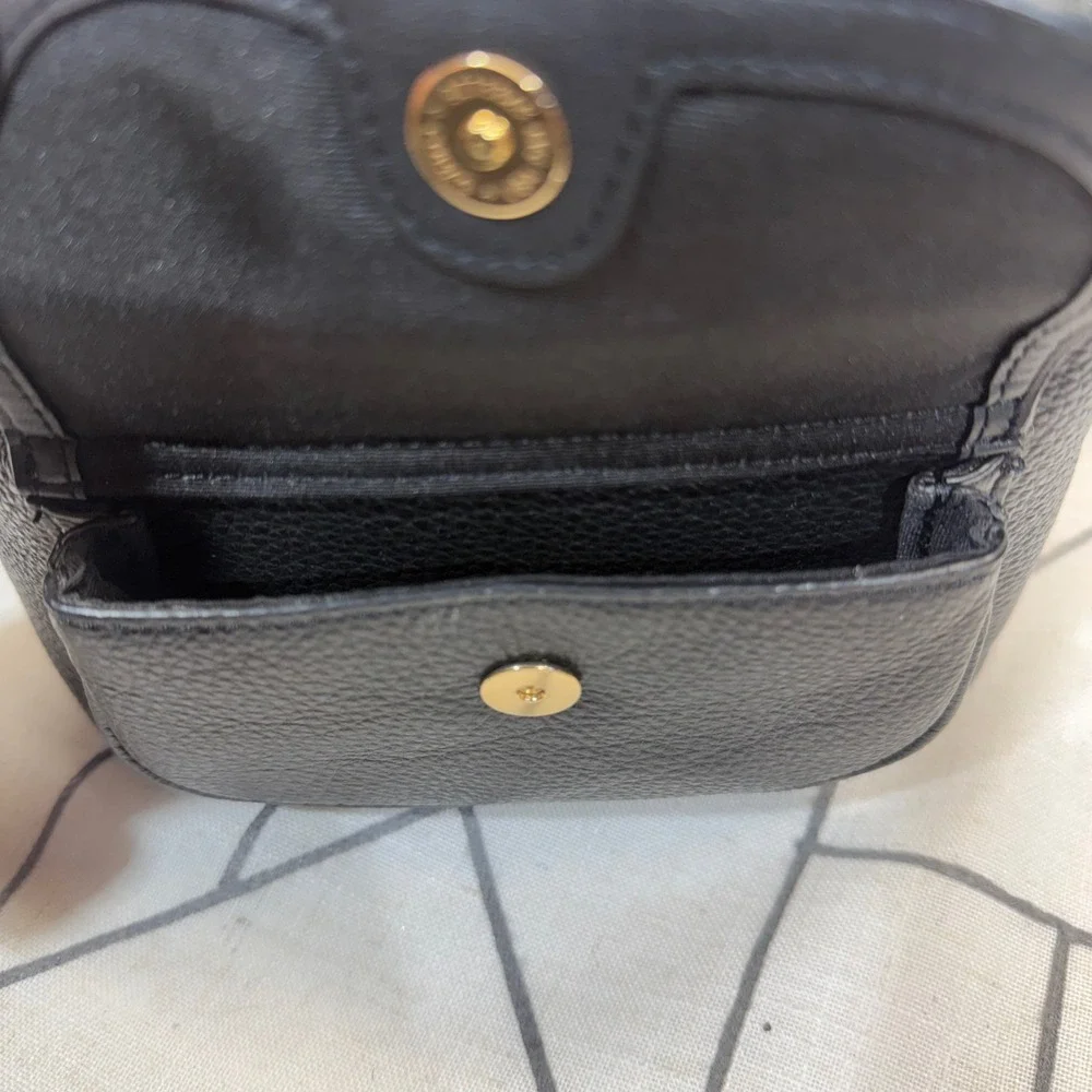 Coach pebbled leather